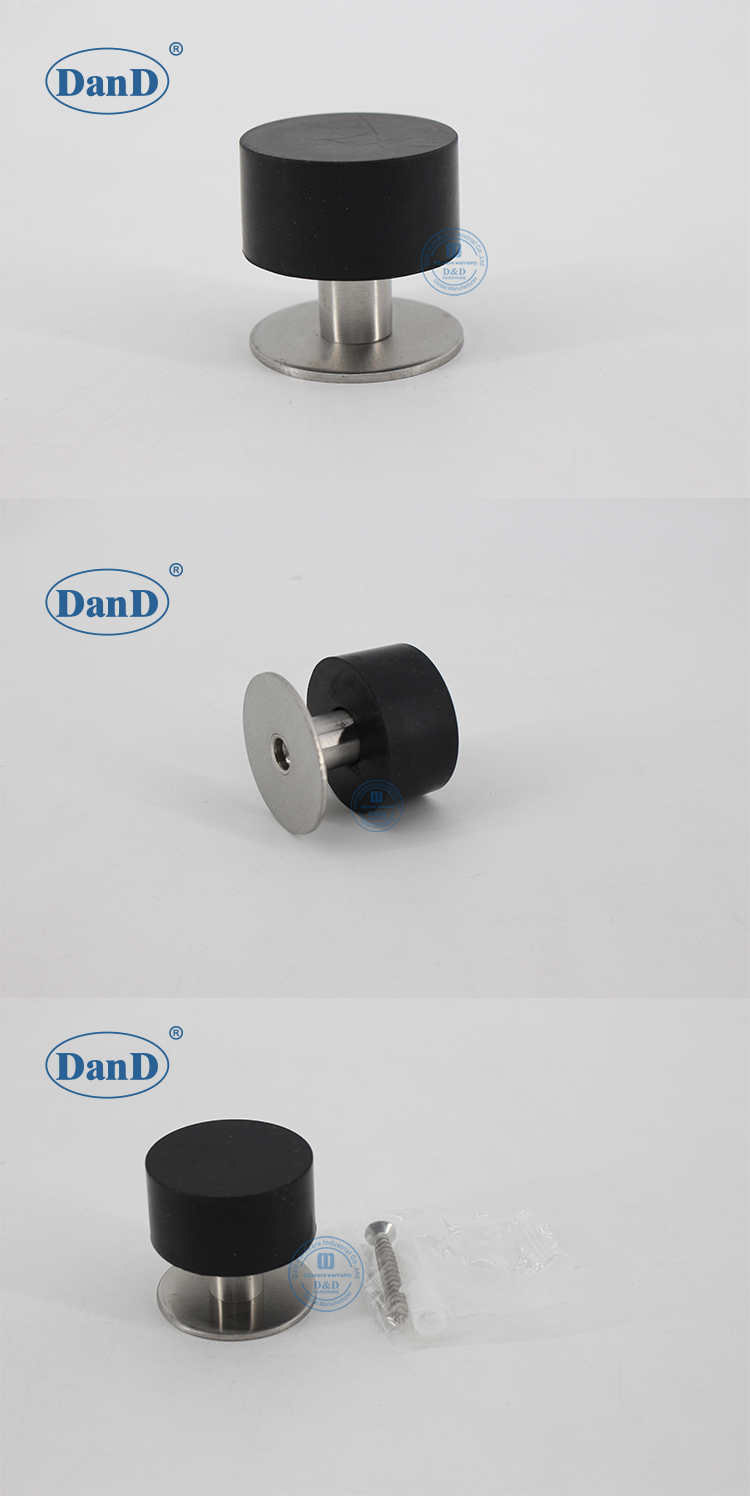 Parada de la puerta de goma