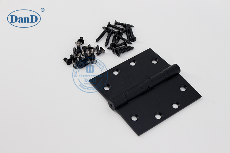 Bisagras de puerta cuadrada negra