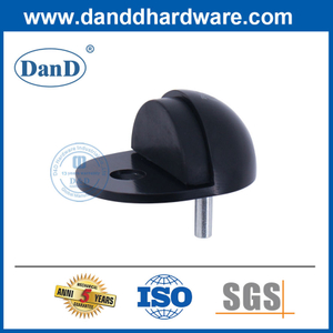 Tope de puerta de acero inoxidable para la puerta negra de la puerta negra Security-DDDDS003