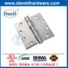 Bisagra de acero inoxidable de servicio pesado 316 con certificación ANSI Grado 1: DDSS001-ANSI-1-4.5X4.5X4.6