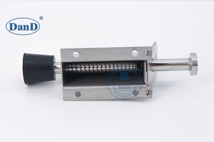 Pie de tope de puerta operado