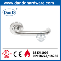 CE Grado 4 Acero inoxidable 304 Mango de puerta interna moderna con clasificación de fuego DDTH001