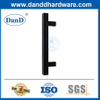 Manijas de metal negro de acero inoxidable manijas de las puertas de vidrio para la venta-ddph033
