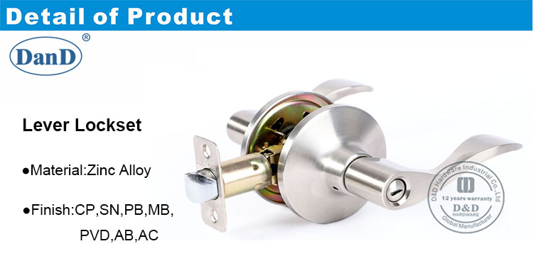 Lockset tubular-ddlk013-dy hardware