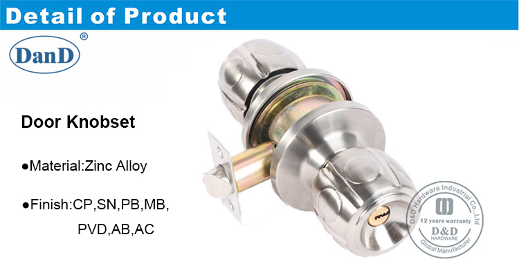 Aleaci&oacute;n de zinc Knobset-ddlk044-dy hardware