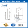 Soild Blass Lock Cylinder thumb Turn-DDCT004