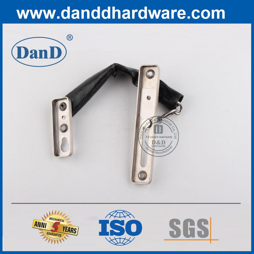 Cerradura de cadena de acero inoxidable de nuevo diseño para puertas de apartamentos-DDDG004