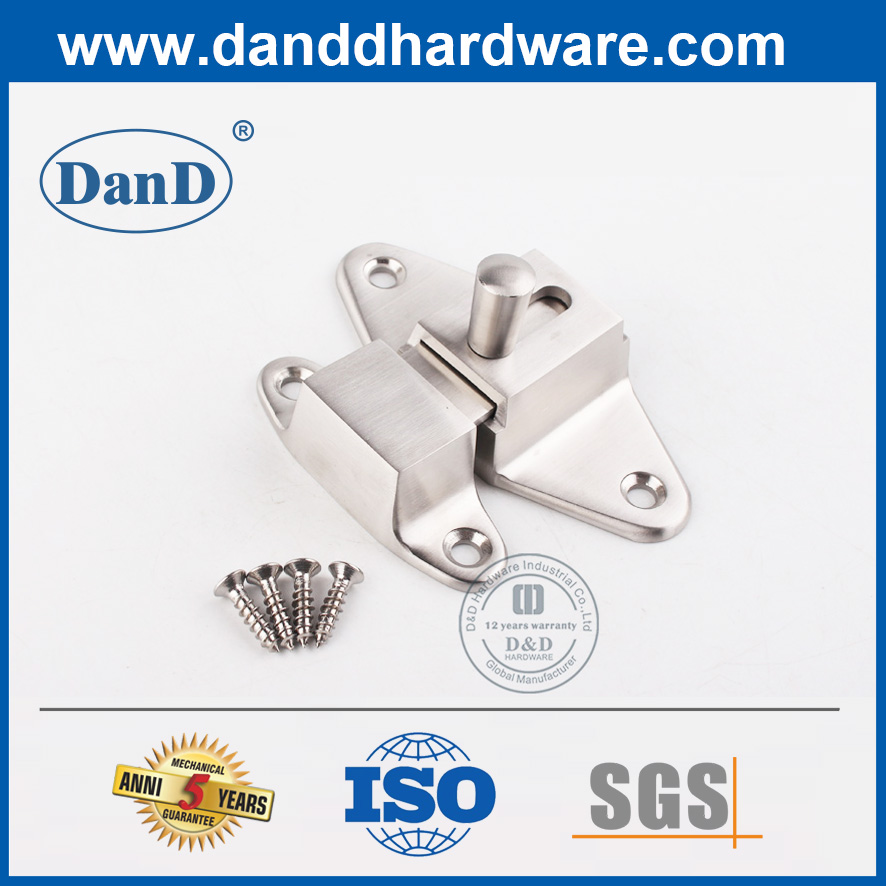 Venta caliente Bolt de puertas de seguridad de acero inoxidable para puerta externa DDDG007