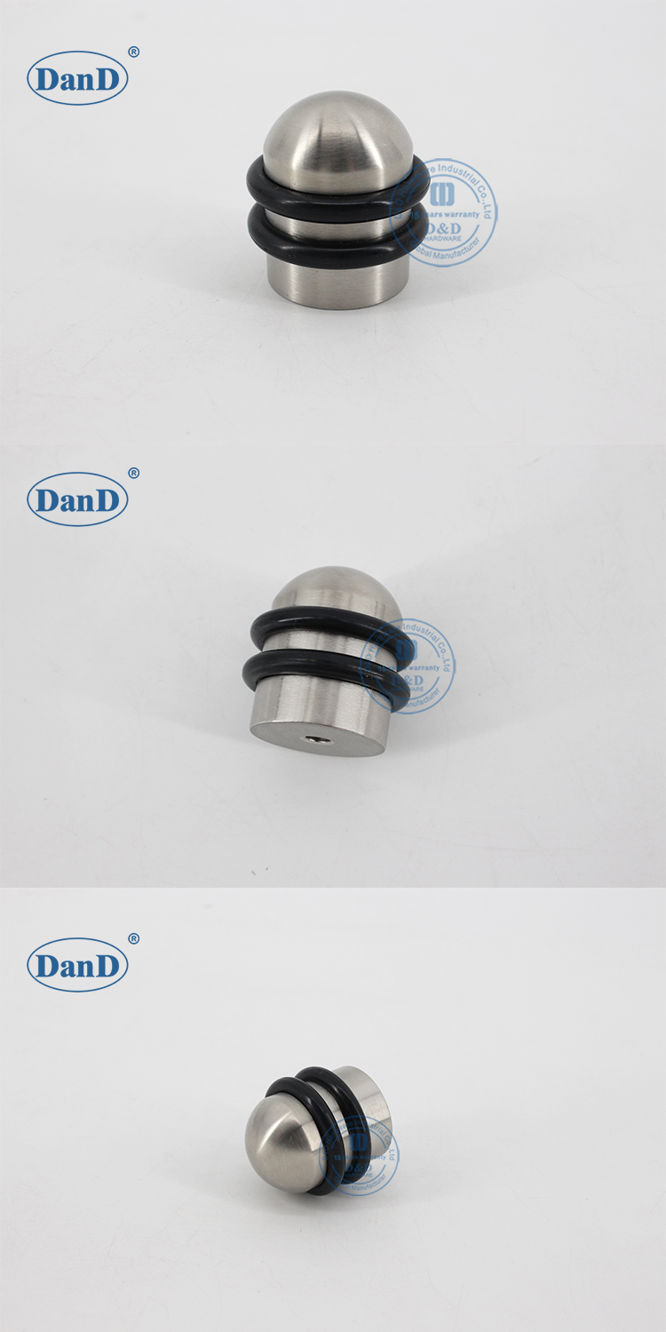 Parada de la puerta de goma