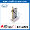 Lechera de latón pulido EN12209 SS304 Gold Fire Mortise Lock para puerta exterior-ddml026-4585