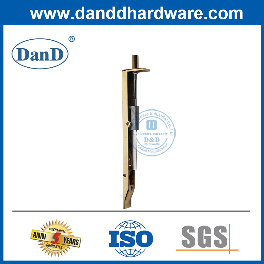 Seguridad de latón pulido Puerta de descarga de acero inoxidable DDDB001