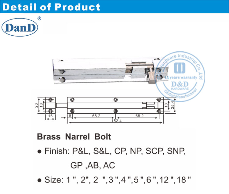 perno de torre cuadrada
