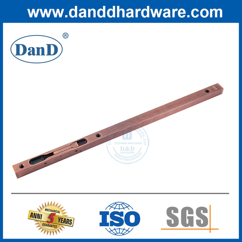 SUS304 Seguridad antigua de cobre oculto Acción de palanca exterior Puertos de puerta exterior-DDDB008