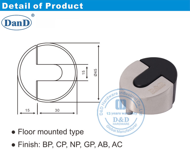 parada de la puerta para la puerta exterior