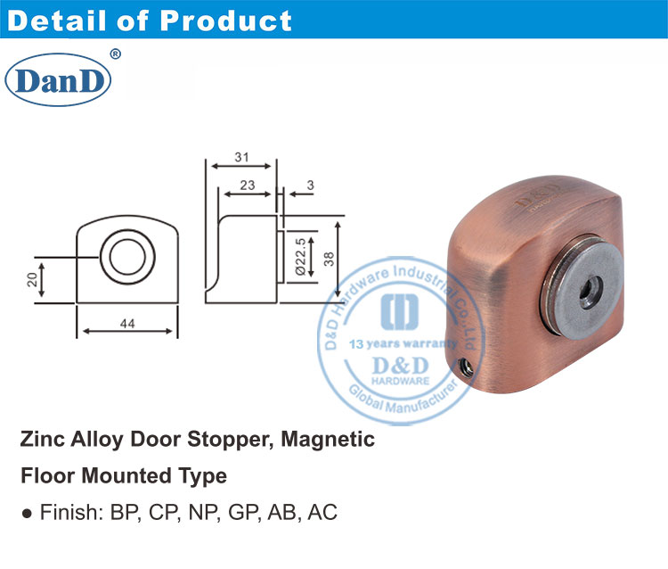 Tope de puertas de seguridad 
