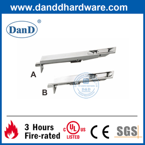 Perno de descarga de trabajo pesado de acero inoxidable para puerta de madera-dddb001
