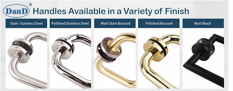 02 tipos de manijas de puerta-d y d hardware