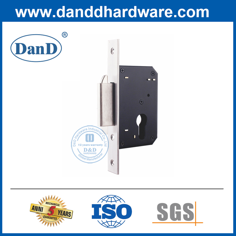 Cerradura de doble gancho de la puerta deslizante SUS304 para el edificio de apartamentos-DDML031-B