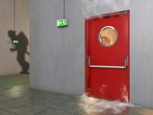 C&oacute;mo instalar bisagras de puerta de fuego