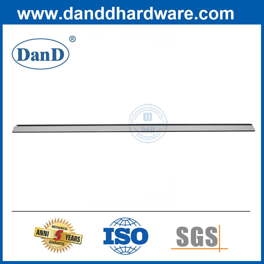 Sello de puerta de aluminio caída automática de la puerta del fondo de la puerta del fondo de puerta ajustable sello-ddbs003