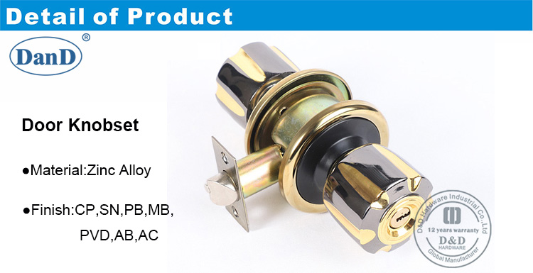 Entrada Tubular Lock-DDLK059-D y D Hardware