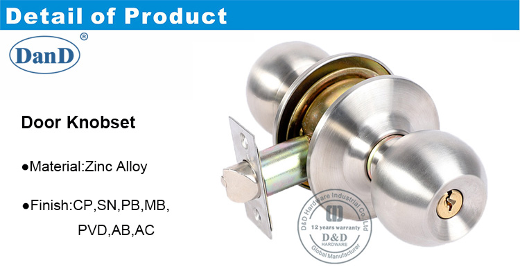 Puerta Konb Lock-DDLK041-D y D Hardware