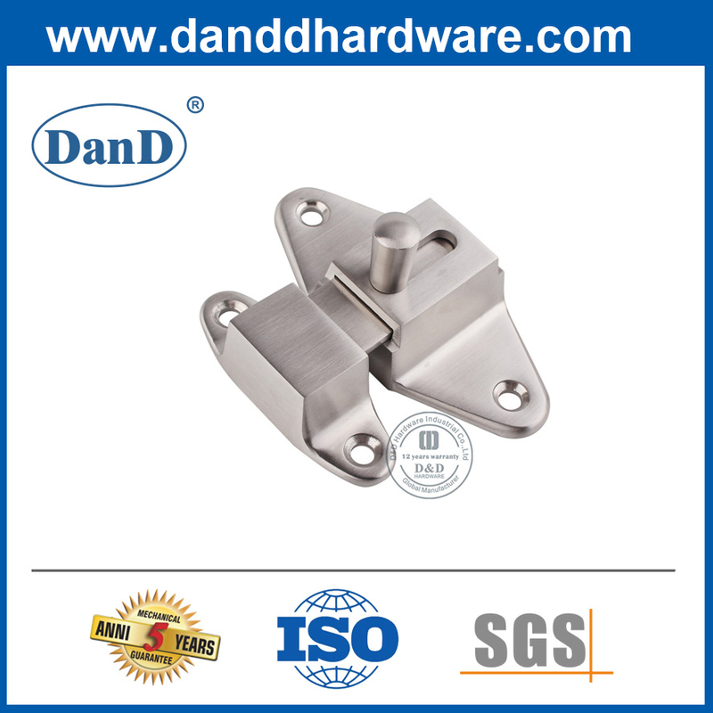 Venta caliente Bolt de puertas de seguridad de acero inoxidable para puerta externa DDDG007