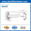 Aleación de zinc aleación de satén de latón guardia de puerta comercial Lock-DDDG008