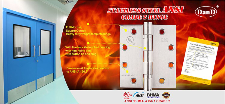 Bisagra con clasificaci&oacute;n de fuego para Door-D y D Hardware3