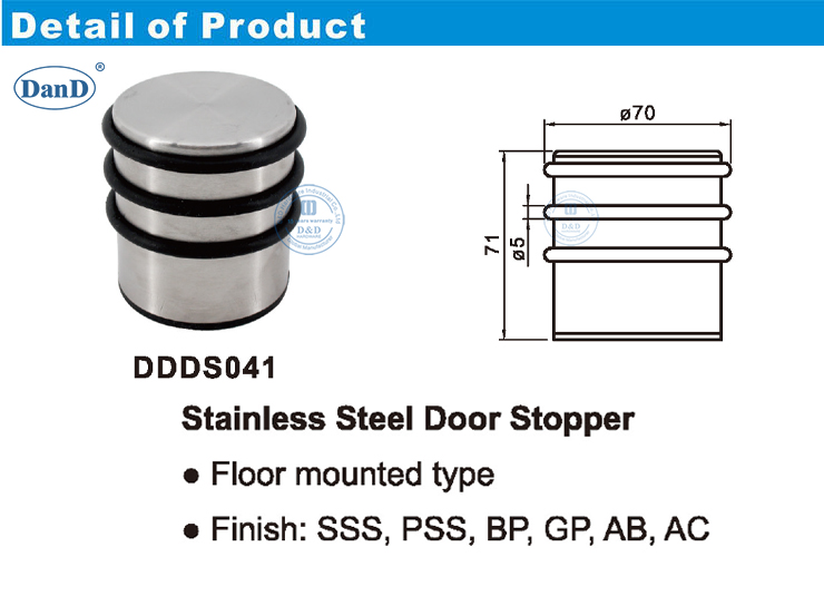 Parada de puerta pesada