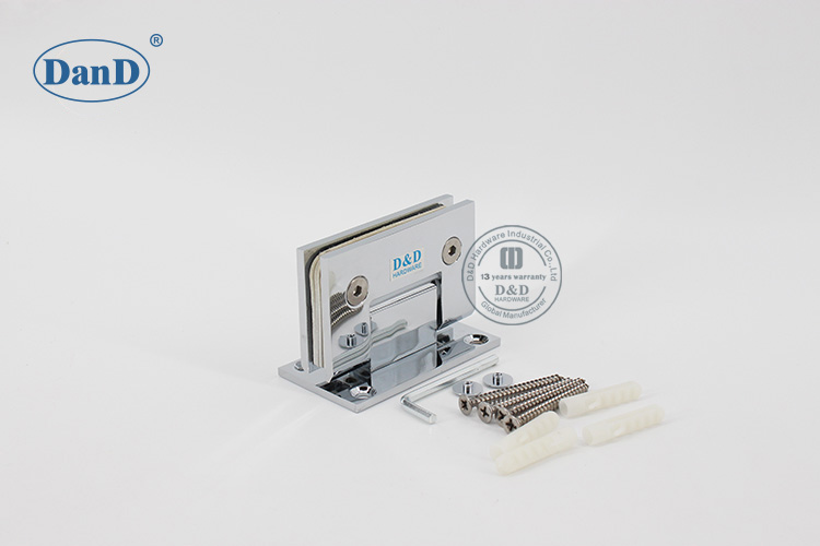 Bisagra de vidrio sin marco