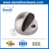 Parada de puertas comerciales hardware tope de puerta de acero inoxidable para piso-ddds002
