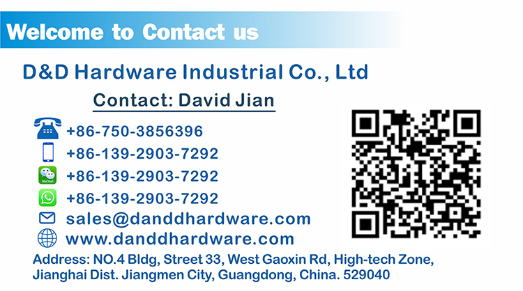 Informaci&oacute;n de contacto de Hardware D y D