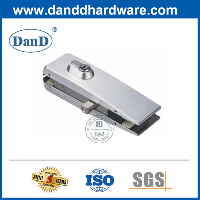 Acero inoxidable El ajuste de la puerta de la puerta de vidrio externo DDPT010
