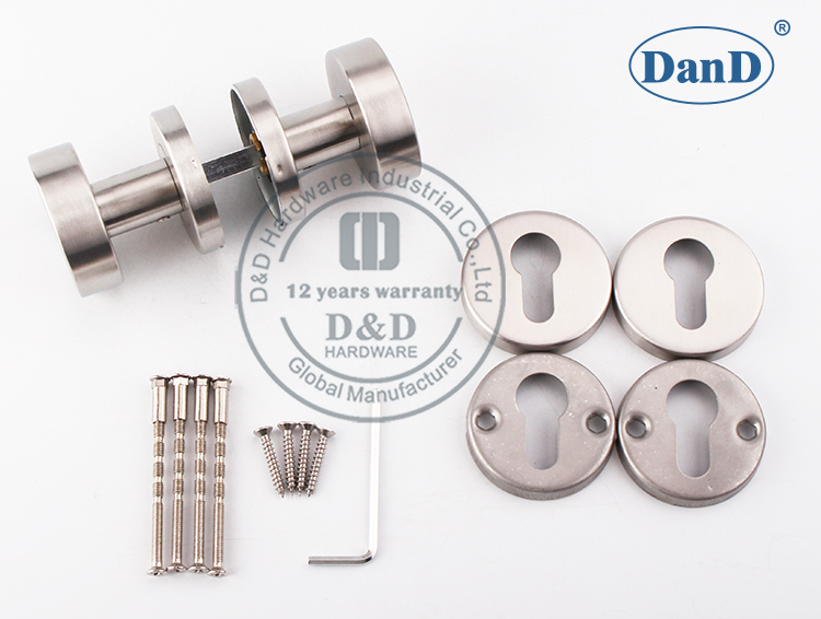 Perilla de puerta redonda Manilla-D y Hardware D