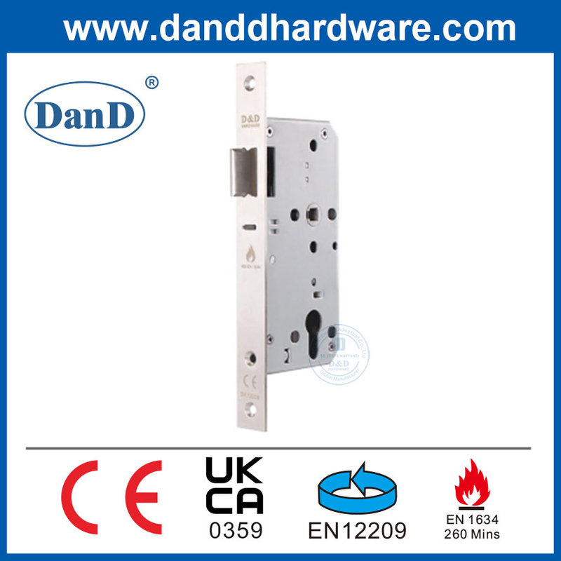 Certificado CE EN1670 Mortise Lock Hardware Night Latch Lock-DDML014-5572