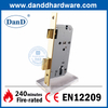 CE High Security SS304 Pulido Mortise Mortise Fire Entrada Puerta Lock -DDML009