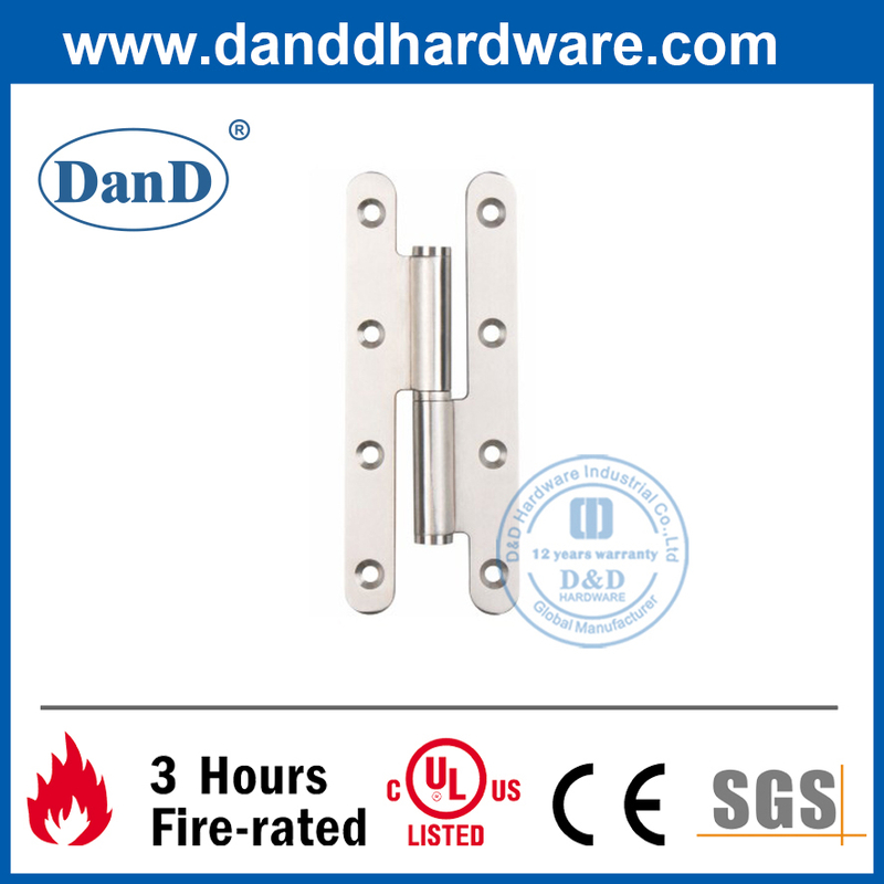 Bisagra de la puerta de la esquina redonda del tipo SUS201 H para la puerta de metal-DDSS019-B