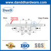 Acero inoxidable 304 Bisagra oculta 2D Bisagra oculta ajustable para el tubo de puerta bien DDCH019