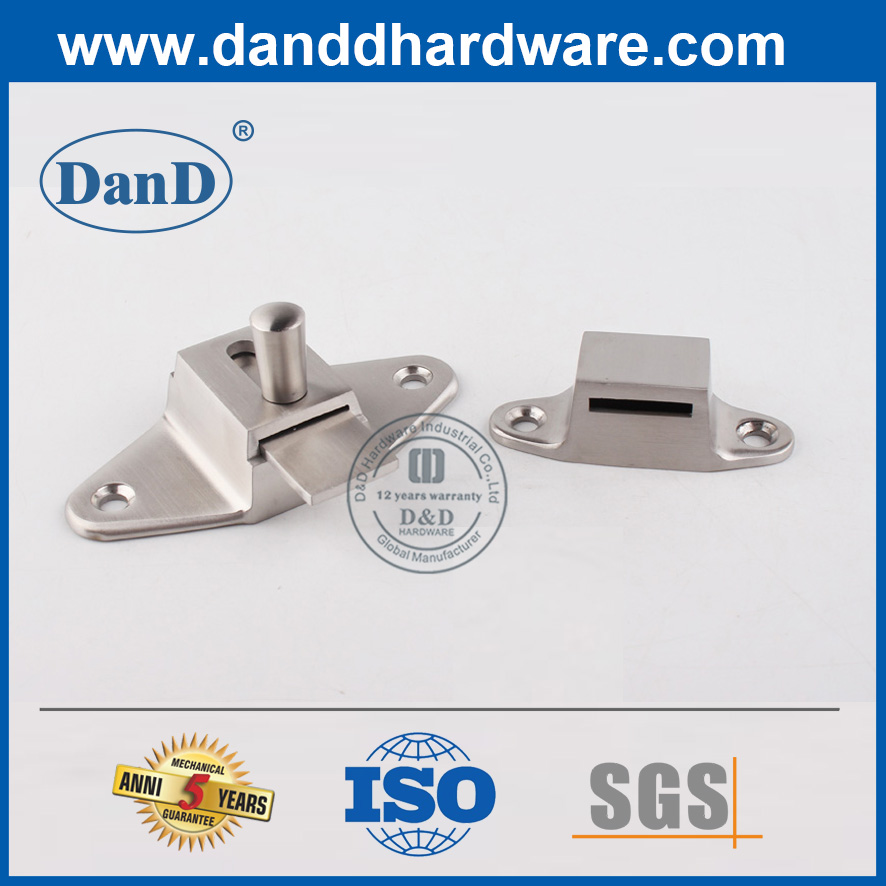 Venta caliente Bolt de puertas de seguridad de acero inoxidable para puerta externa DDDG007