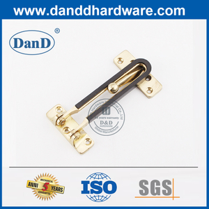 Aleación de zinc aleación de satén de latón guardia de puerta comercial Lock-DDDG008