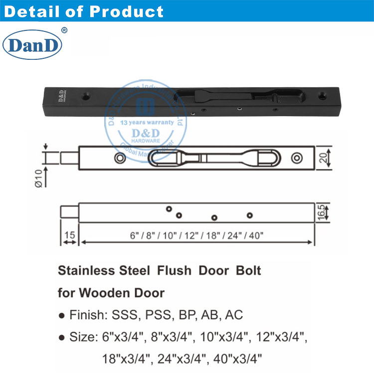 perno de descarga manual
