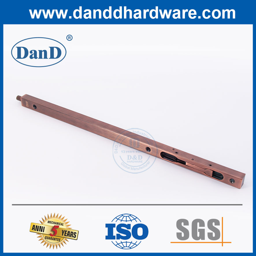 SUS304 Seguridad antigua de cobre oculto Acción de palanca exterior Puertos de puerta exterior-DDDB008