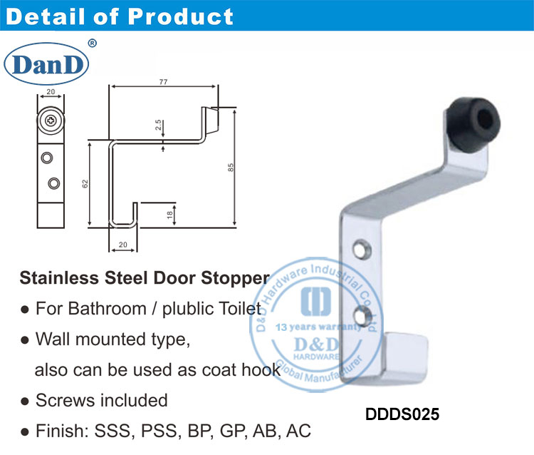 Tap&oacute;n de la puerta para el ba&ntilde;o