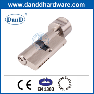 EN1303 Cilindro de cerradura de la puerta de mortaja de la perilla de alta seguridad-DDLC001-70 mm-SN