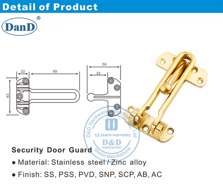 Guardia de la puerta de seguridad