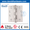 Bisagra de puerta comercial con clasificación de fuego de acero inoxidable 316 con UL Listado-DDS001-FR-4X3.5x3