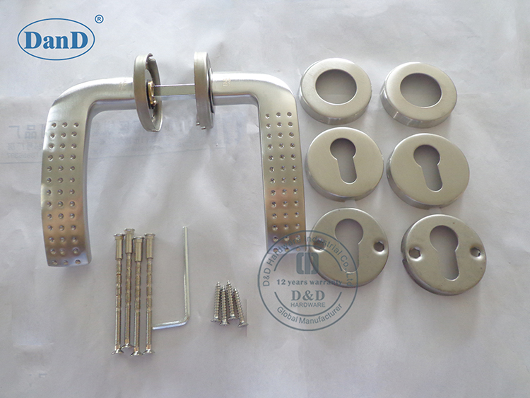 Manija de la puerta de acero-DDSH029