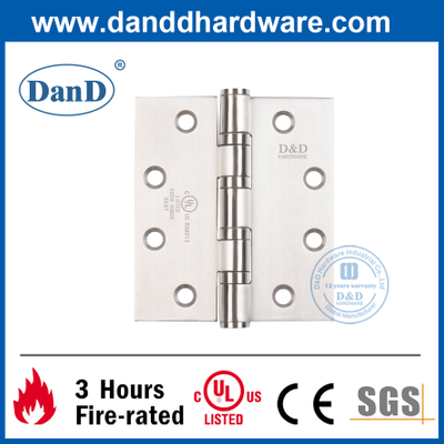 Certificado UL SUS304 Bisagra de la puerta de fuego para la puerta de metal-DDSS003-FR