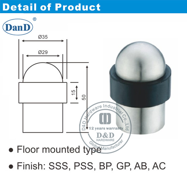 Hardware de Door Stop-D y D